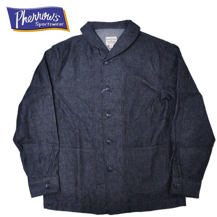 Pherrow's フェローズ ジャケット U.S.NAVY デニム ショール