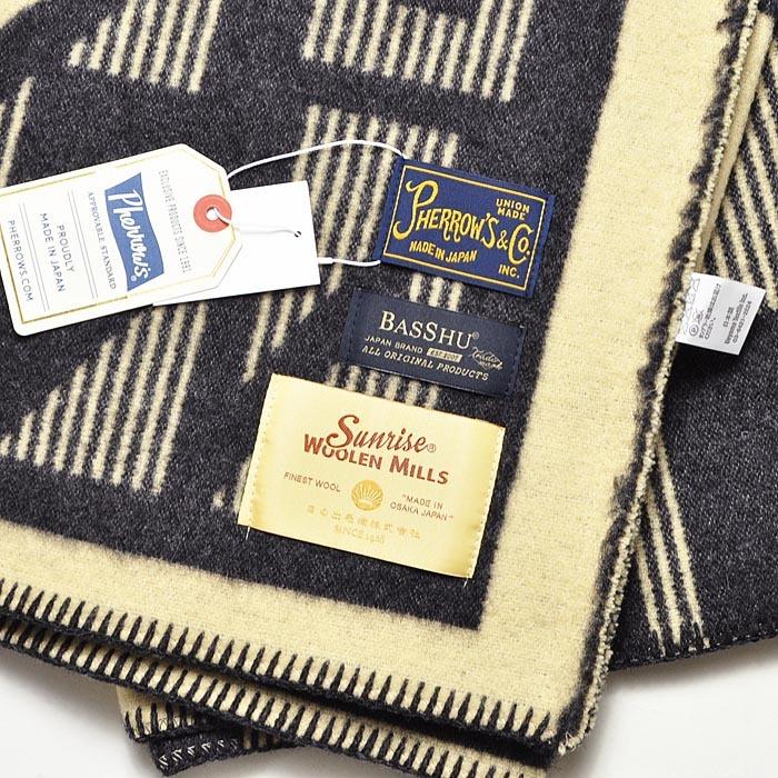 Pherrow's（フェローズ） バッシュ BasShu ハーフサイズ ブランケット