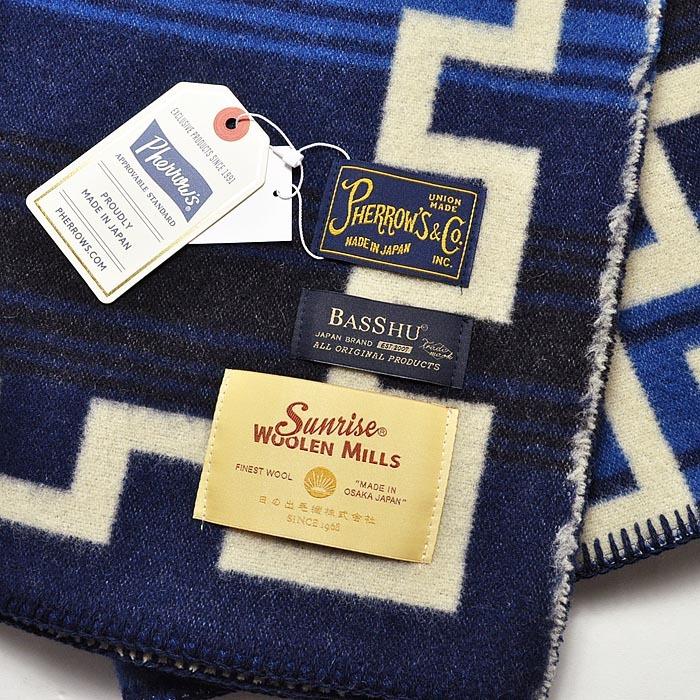 Pherrow's（フェローズ） バッシュ BasShu ハーフサイズ ブランケット