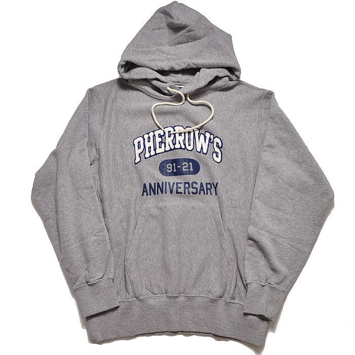 Pherrow's（フェローズ） 30周年 スウェット アニバーサリー プル