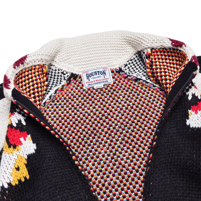 HOUSTON（ヒューストン） ニット カーディガン COWICHAN SWEATER