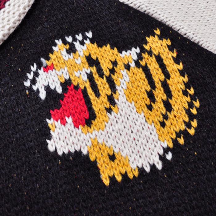 HOUSTON（ヒューストン） ニット カーディガン COWICHAN SWEATER