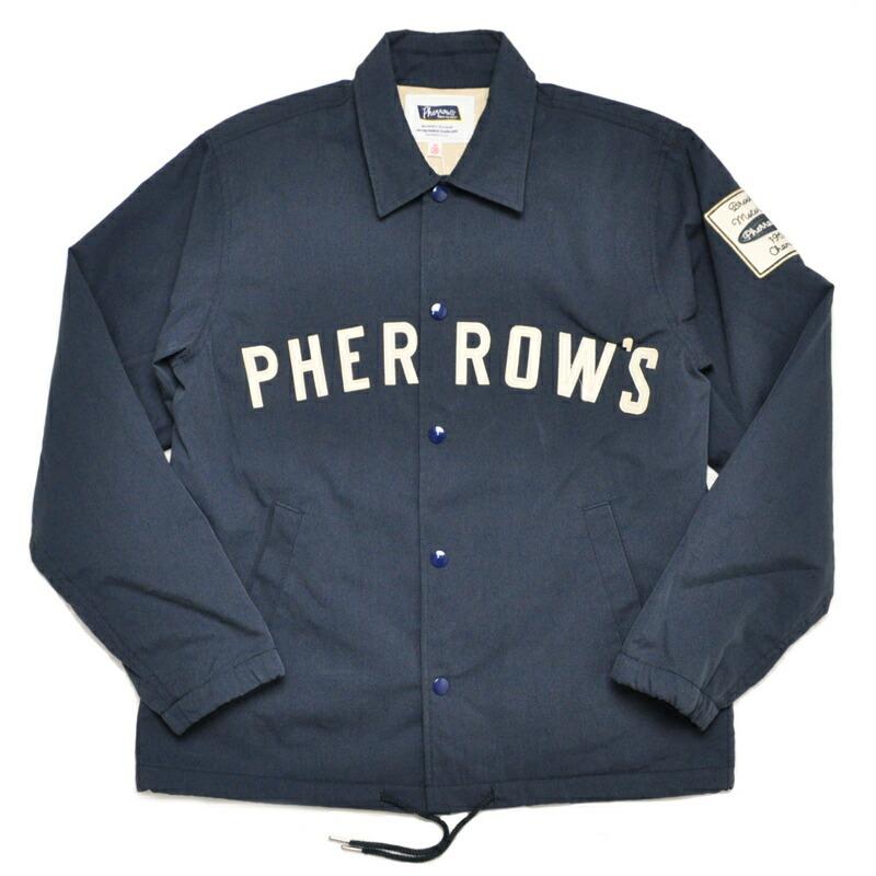 美品 Pherrow’s フェローズ コーチジャケット 38 日本製 バック刺繍 Pherrow's（フェローズ） ジャケット 26S-PPCJ1 コーチジャケット