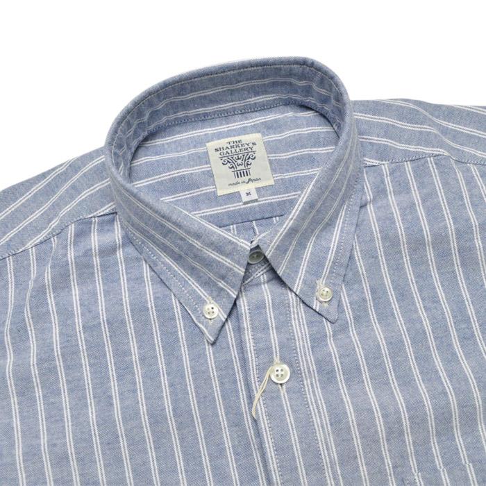 シャツ k.sstore SHARKEY'S シャーキーズ シャツ ビンテージOXシャツ 28015 ボタン