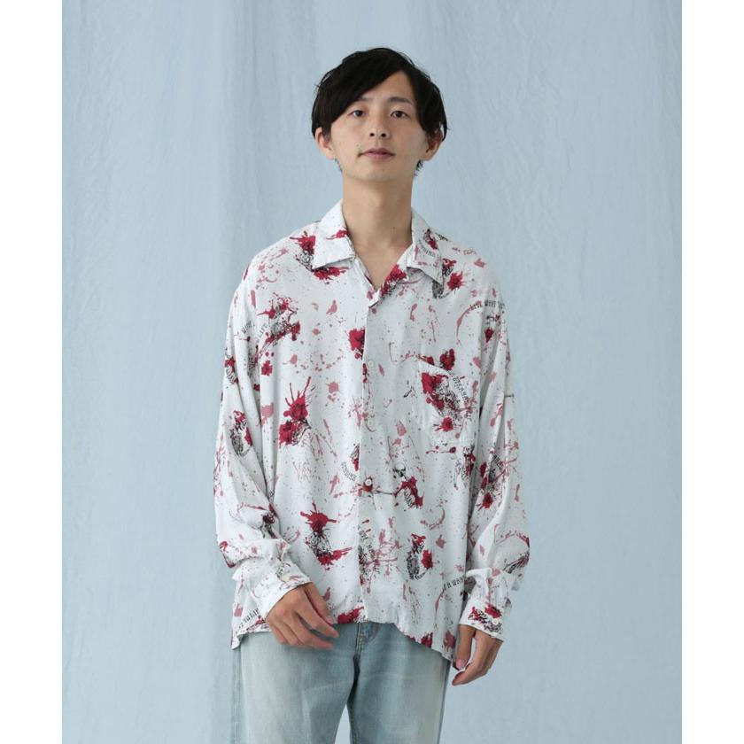 ブランド買うならブランドオフ Iroquois ノーカラードレスシャツ