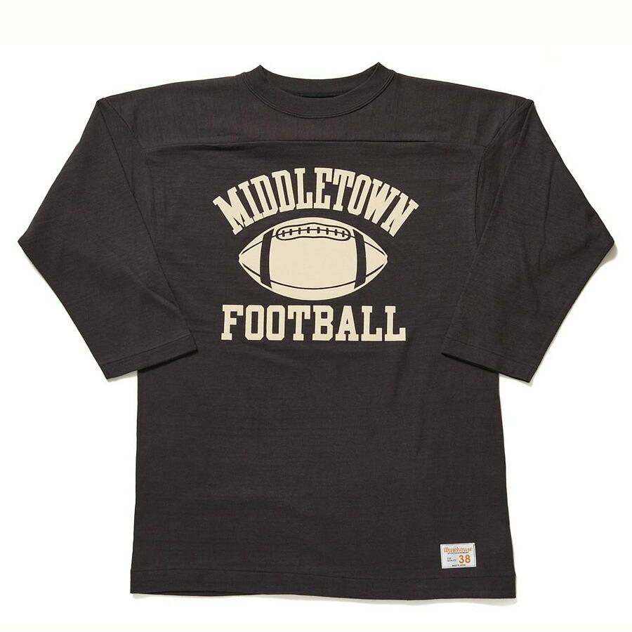 WAREHOUSE（ウエアハウス） Tシャツ Lot 4063 7分袖フットボールT