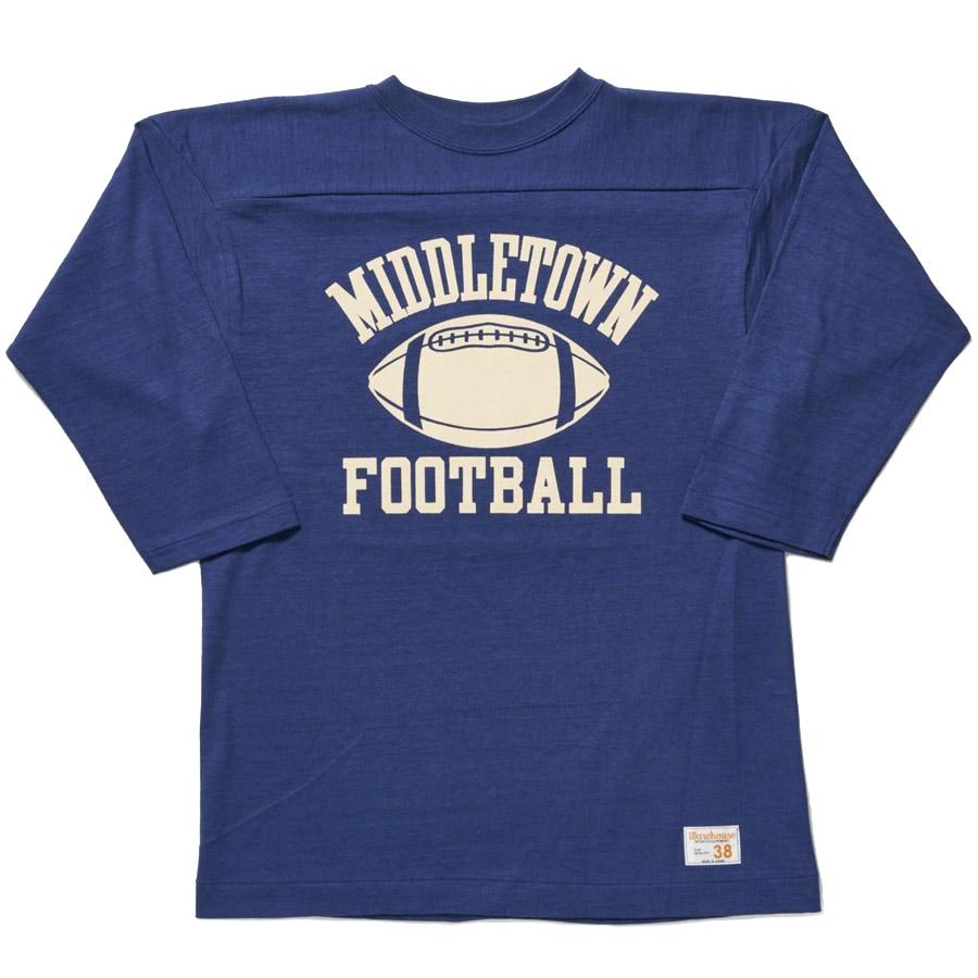 WAREHOUSE（ウエアハウス） Tシャツ Lot 4063 7分袖フットボールT