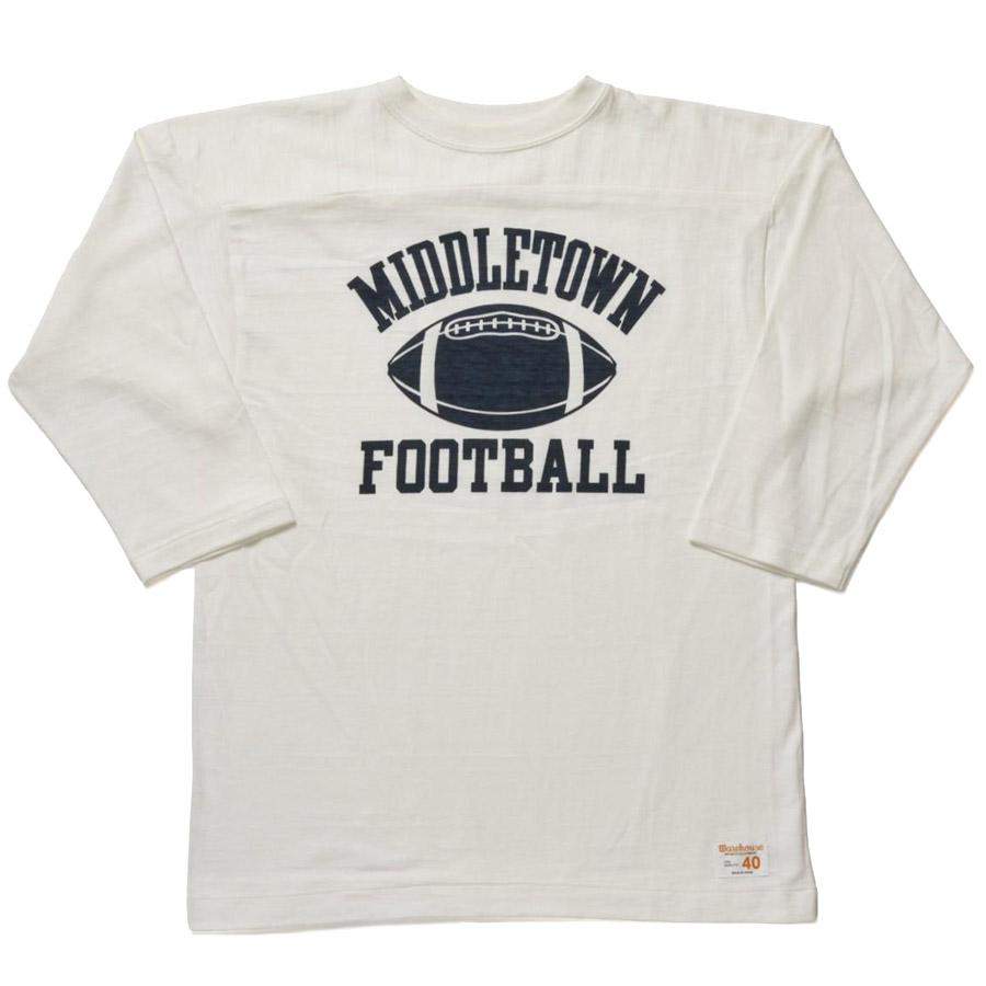 WAREHOUSE（ウエアハウス） Tシャツ Lot 4063 7分袖フットボールT