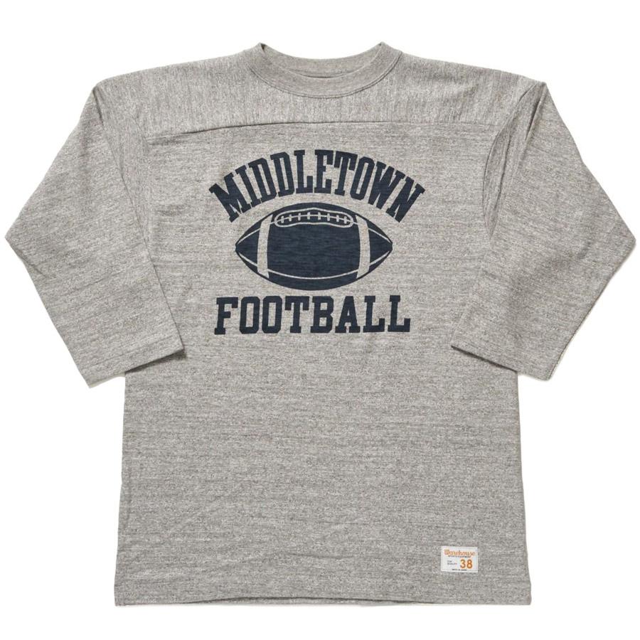 WAREHOUSE（ウエアハウス） Tシャツ Lot 4063 7分袖フットボールT