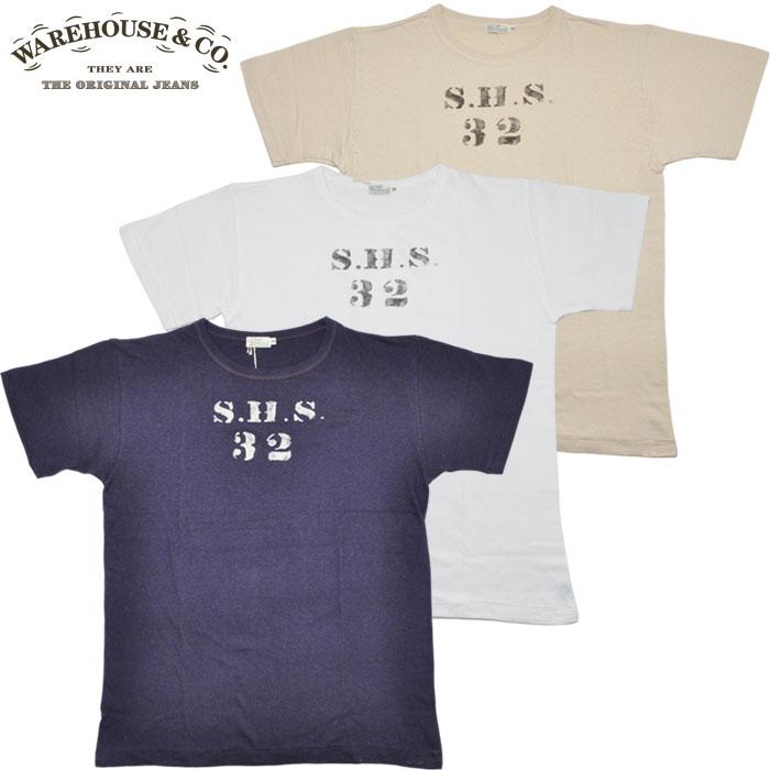 WAREHOUSE（ウエアハウス） Tシャツ Lot 4091 USN SKIVVY SHIRTS S.H.S