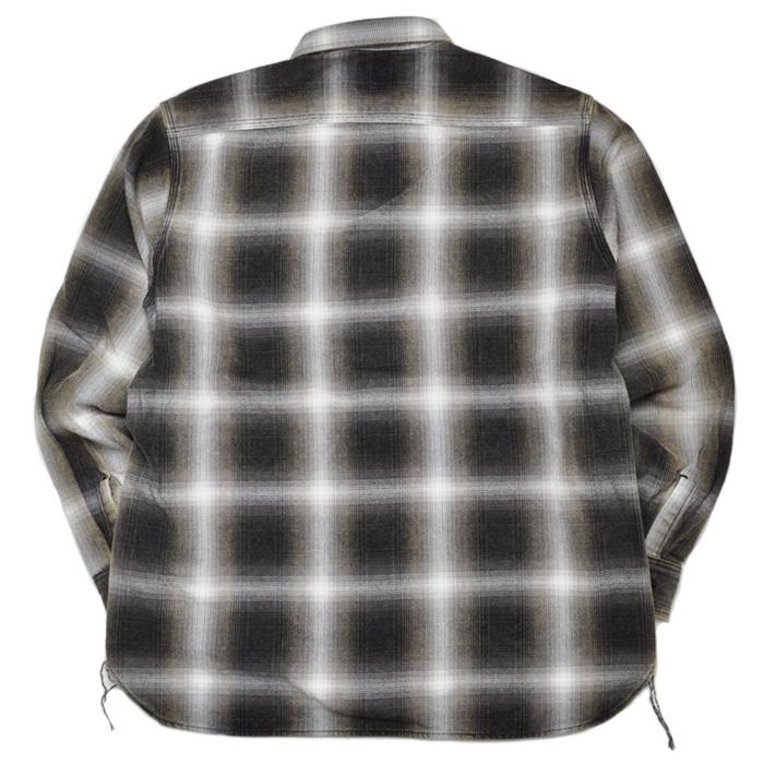 HOUSTON（ヒューストン） シャツ 41252VW VINTAGE OMBRE CHECK VIYELLA