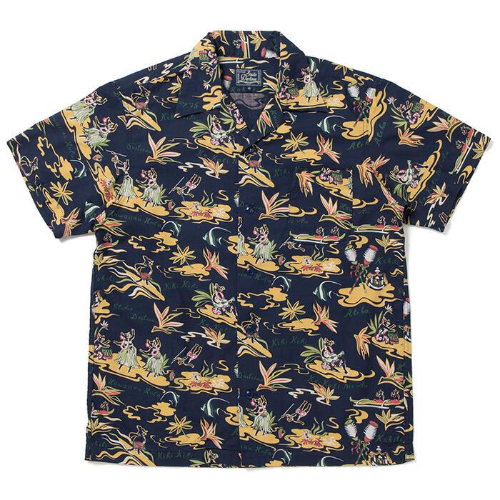 ダルチザン Studio D'artisan アロハシャツ L STUDIO D'ARTISAN ダルチザン ハワイアンアロハシャツ 5692