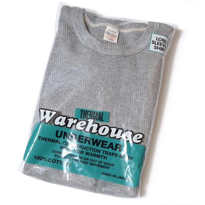 WAREHOUSE（ウエアハウス） サーマル Lot 5903 4本針クルーネック