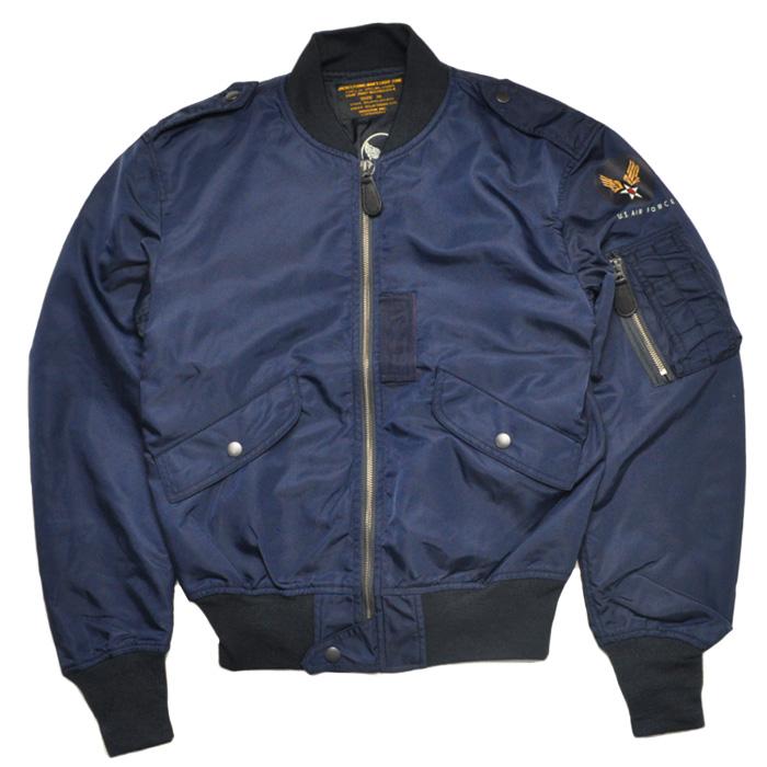 【あお様】HOUSTON L-2Aヒューストン フライトジャケット　ネイビー HOUSTON（ヒューストン） ジャケット L-2A FLIGHT JACKET L-2A