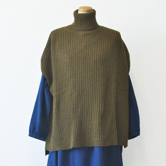 NATURAL LAUNDRY（ナチュラルランドリー） ニット ベスト ラムウール