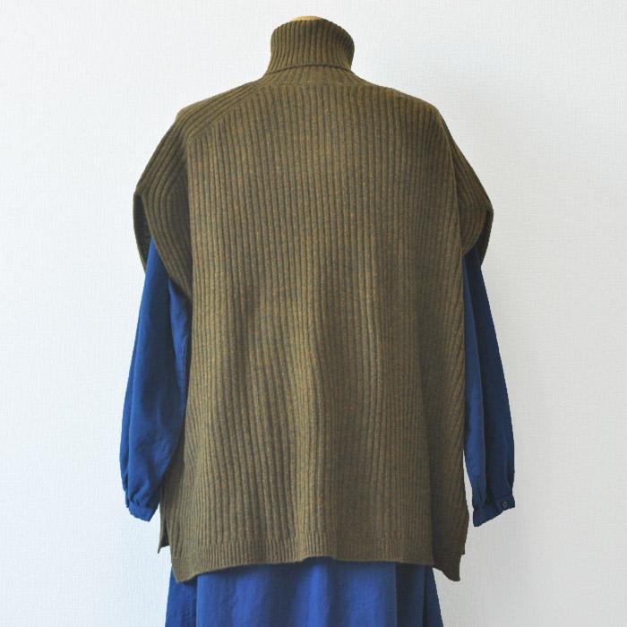 NATURAL LAUNDRY（ナチュラルランドリー） ニット ベスト ラムウール
