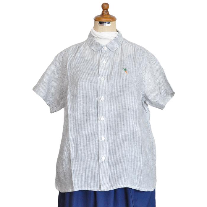 NATURAL LAUNDRY ナチュラルランドリー シャツ ブラウス 60フレンチ