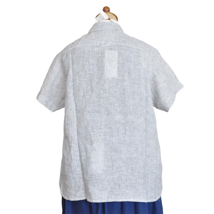 NATURAL LAUNDRY ナチュラルランドリー シャツ ブラウス 60フレンチ