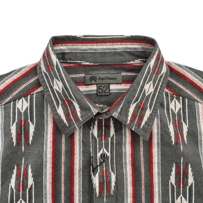 NIGEL CABOURN ナイジェルケーボン シャツ 70s ネイティブシャツ