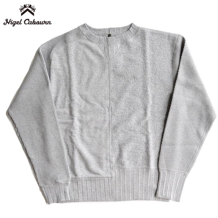 Nigel Cabourn ナイジェルケーボン　ミックスジャージースウェット 楽天市場】Nigel Cabourn/ナイジェル・ケーボン アーミークルー