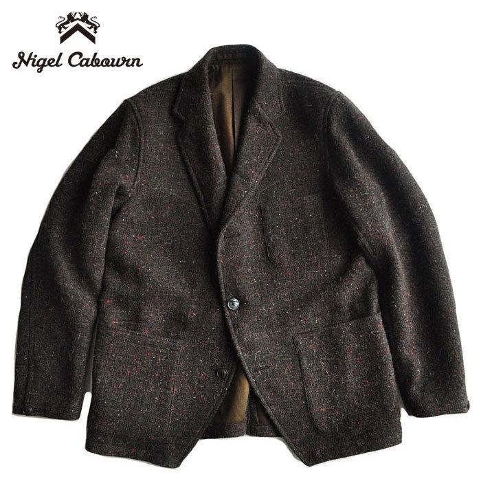 NIGEL CABOURN ナイジェルケーボン ホスピタルジャケット ドネガルツイード HOSPITAL JACKET DONEGAL TWEED :  80410080001 : firstadium - 通販 - Yahoo!ショッピング