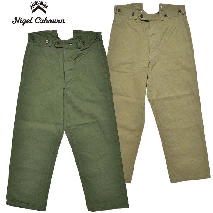 NIGEL CABOURN ナイジェルケーボン レイルマンパンツ NIGEL CABOURN ナイジェルケーボン レイルマンパンツ