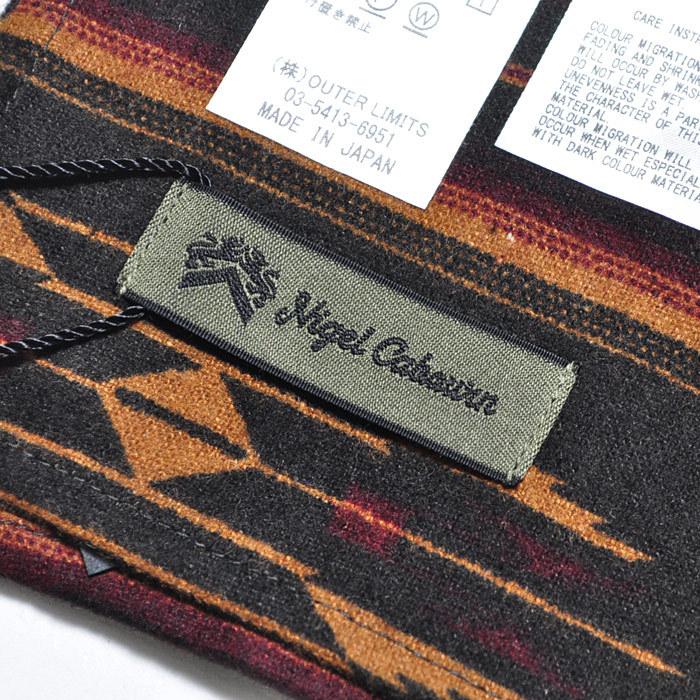[未着品]ストールネル ネイティブパターン ナイジェル・ケーボン NIGEL CABOURN Nigel Cabourn ナイジェルケーボン ストールネル
