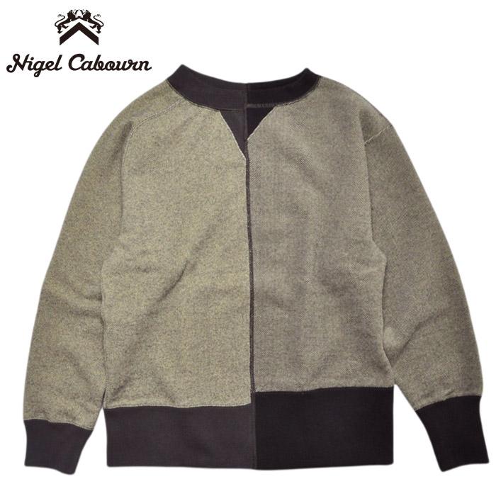 nigelcabourn スウェット NIGEL CABOURN（ナイジェルケーボン） スウェット SWEAT SHIRT MIX