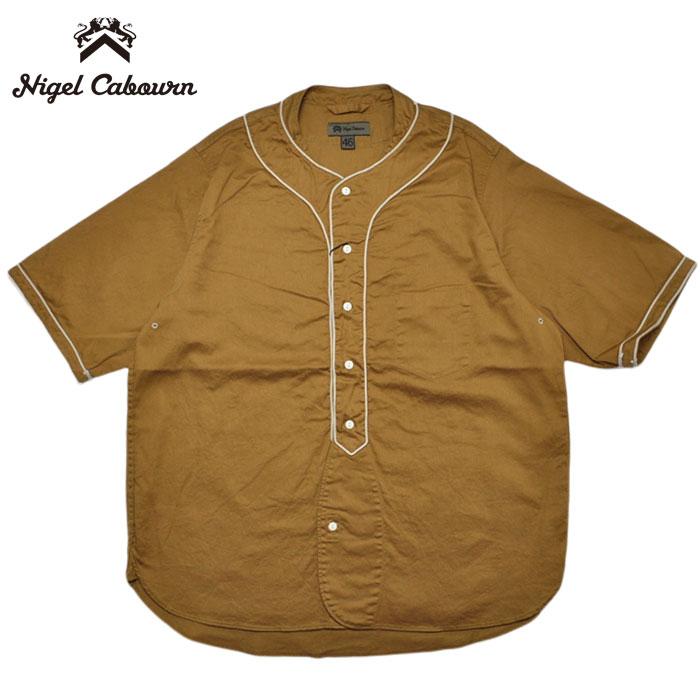 Ｙ*Ｕ様 Nigel Cabourn BASEBALL SHIRT 近日入荷予定》BASEBALL SHIRT - SHORT SLEEVE – ナイジェル・ケーボン