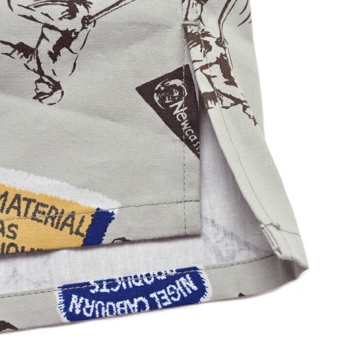 NIGEL CABOURN（ナイジェルケーボン） 半袖シャツ オープンカラー