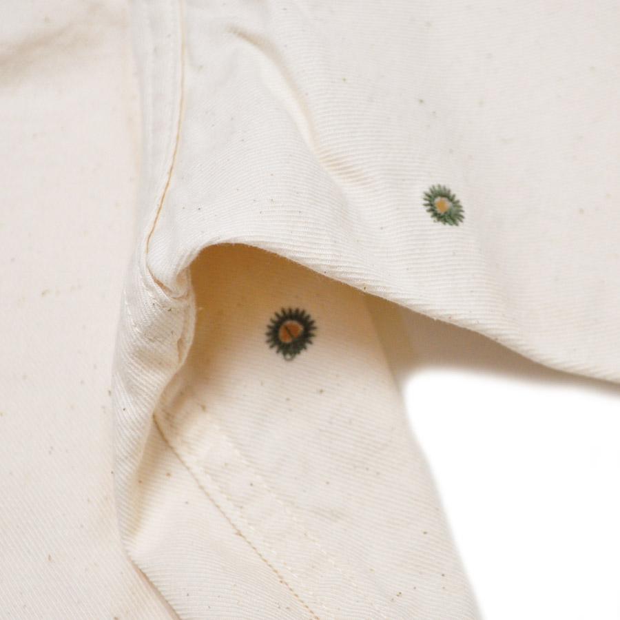 NIGEL CABOURN ナイジェルケーボン シャツ ベースボールシャツ ショートスリーブ - コットンツイル 80520011002の画像