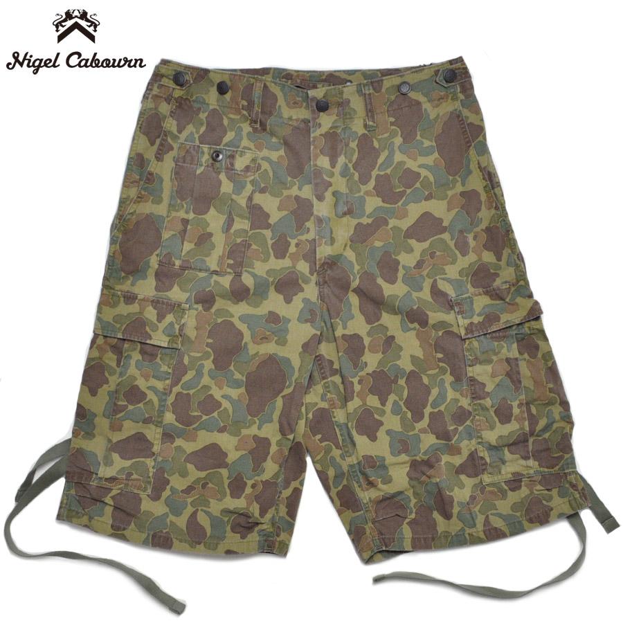 NIGEL CABOURN（ナイジェルケーボン） パンツ アーミーカーゴショーツ