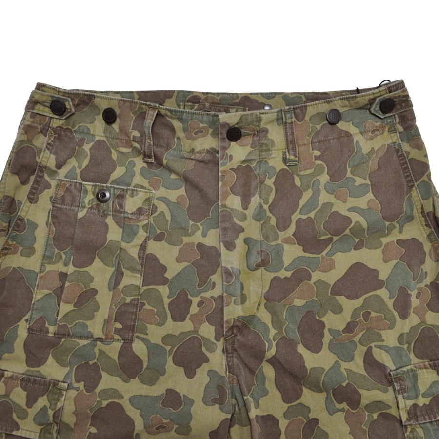 NIGEL CABOURN ナイジェルケーボン パンツ アーミーカーゴショーツ - ダックハンターカモ ARMY CARGO PANT - DUCK HUNTER 80520051014の画像