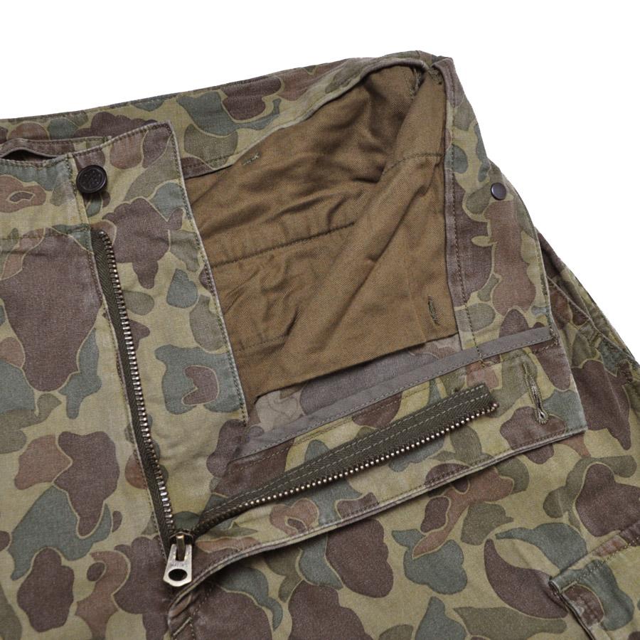 NIGEL CABOURN ナイジェルケーボン パンツ アーミーカーゴショーツ - ダックハンターカモ ARMY CARGO PANT - DUCK HUNTER 80520051014の画像
