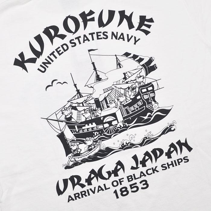 STUDIO D'ARTISAN ダルチザン Tシャツ 黒船USNTシャツ 8118 ロゴ メンズ アメカジ ステュディオダルチザン ...