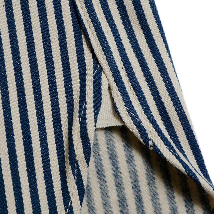 DELUXEWARE（デラックスウエア） シャツ HV-01 HICKORY NEL SHIRT