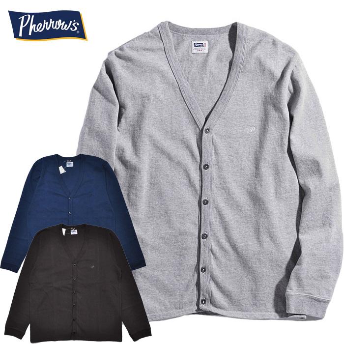 Pherrow's カーディガン Pherrow's】新作カーディガンの無地モデル | スマクロ原宿店のスタッフ
