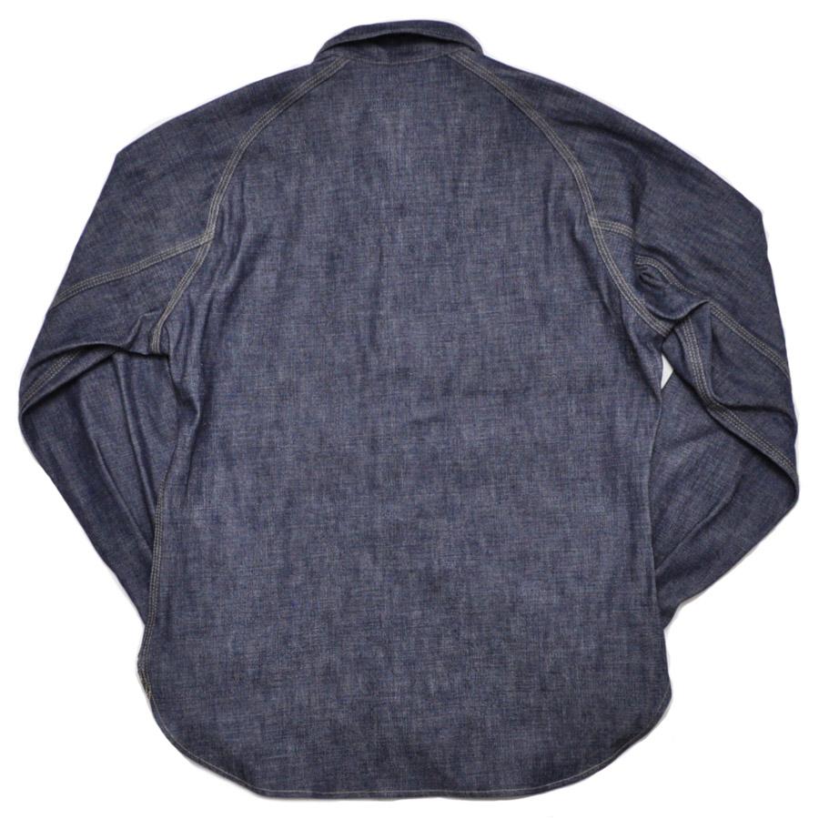 DELUXEWARE（デラックスウエア） デニムシャツ 7640 40s DENIM SHIRT