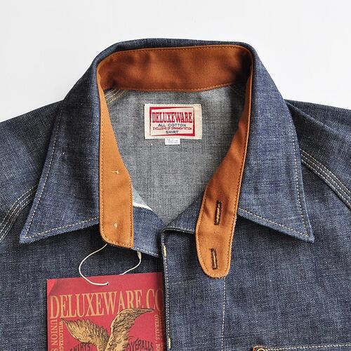 KABU  デラックスウエア デニムシャツ 40s DENIM SHIRT DELUXEWARE/デラックスウエア 定番商品を代表するデニムシャツ