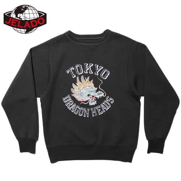 JELADOトレーナー JELADO（ジェラード） スウェット Tokyo Dragon Heads Sweat Shirt