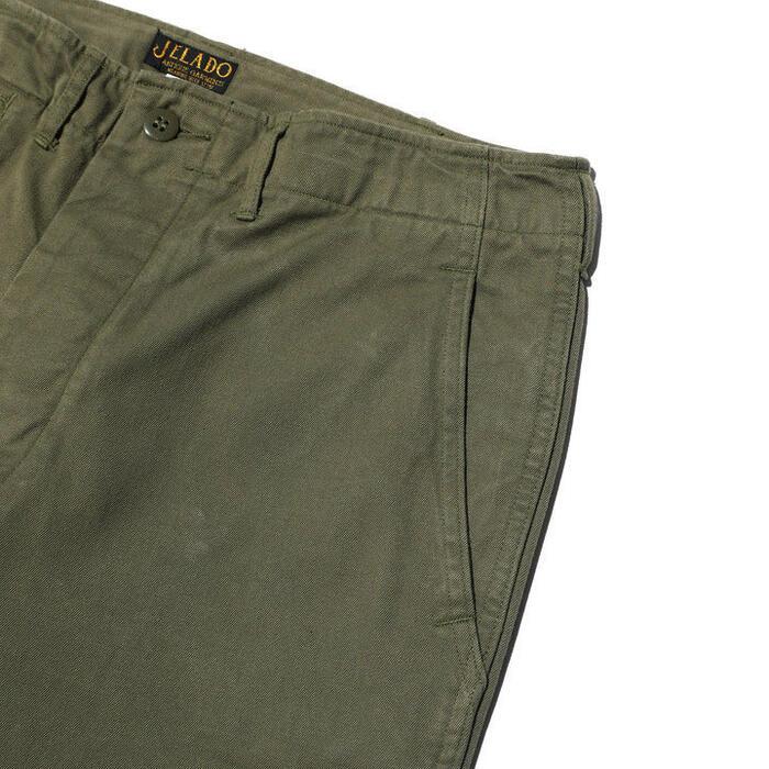 JELADO ジェラード パンツ 41カーキ 41 Khaki Last Resort Chino Cloth Stencil AG9434の画像