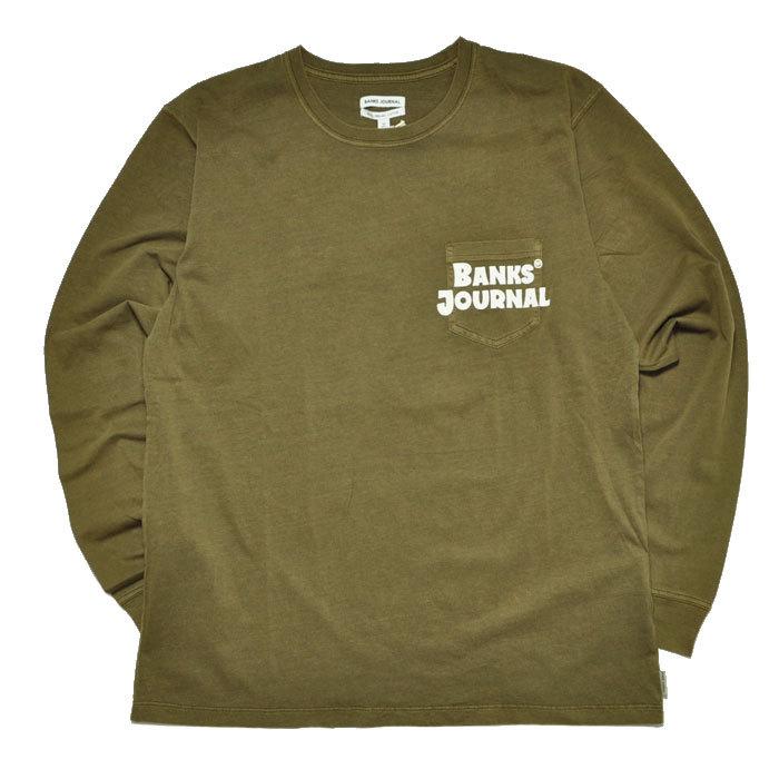 BANKS（バンクス） Tシャツ MOJAVE ALTS0068 ロンT 長袖 メンズ BANKS