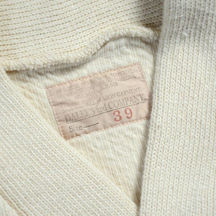 DALEE'S&Co☆ARMEE KNIT☆コットン ニットセーター 白 39 - トップス DALEE'S&Co☆ARMEE KNIT☆コットン ニットセーター 白 39 - トップス