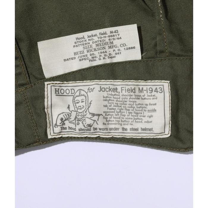 バズリクソンズ BUZZ RICKSON'S ジャケット BR15410 Type M-1943 BUZZ RICKSON MFG CO フィールドジャケットの画像