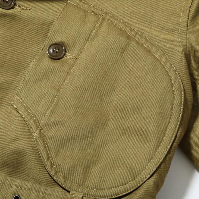 バズリクソンズ BUZZ RICKSON'S ミリタリーコート BR15588 AVIATION ASSOCIATES JUNGLE CLOTH AVIATOR COATの画像