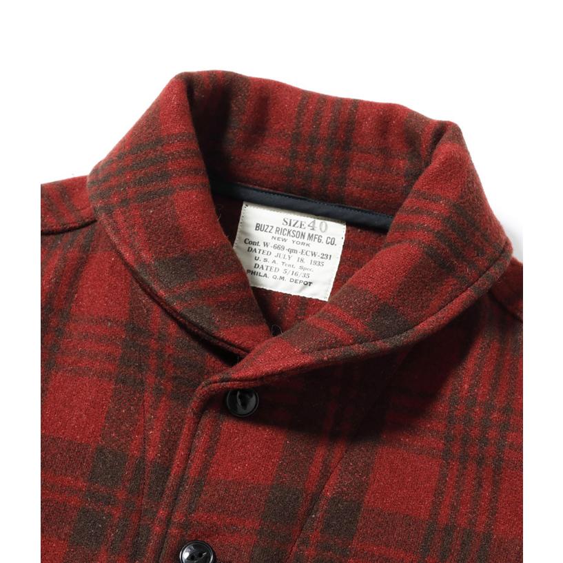 BUZZ RICKSON'S バズリクソンズ ジャケット BR15752 JACKET WOOL RED