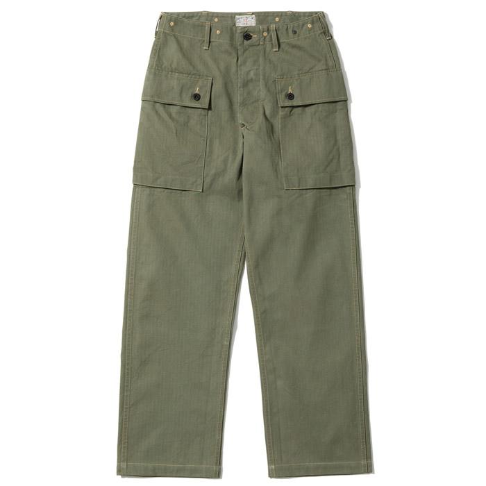 BUZZ RICKSON'S バズリクソンズ パンツ BR42501 U.S. MARINE CORPS M-1944 HERRINGBONE PANTS SHORT_2