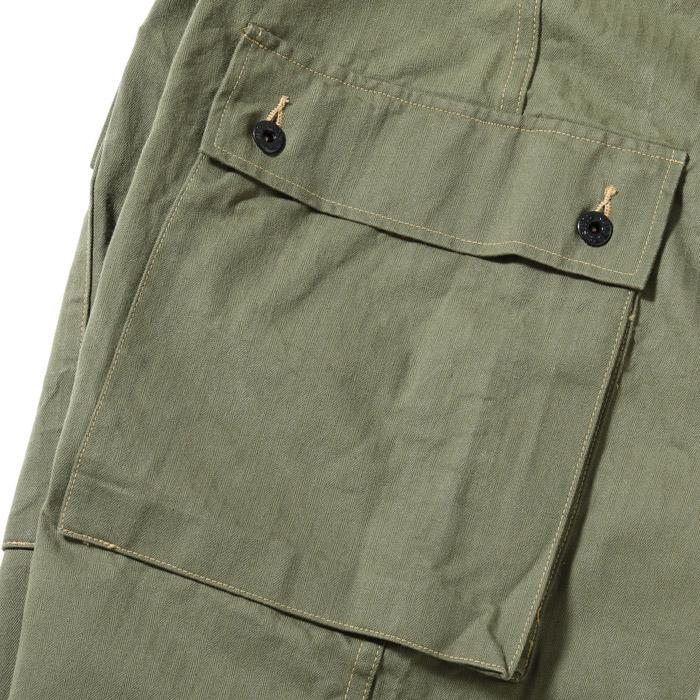 BUZZ RICKSON'S バズリクソンズ パンツ BR42501 U.S. MARINE CORPS M-1944 HERRINGBONE PANTS SHORT_8