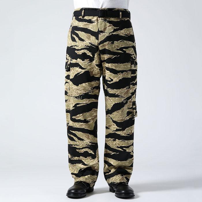 BUZZ RICKSON'S バズリクソンズ パンツ BR42502 GOLD TIGER STRIPE TROUSERS SHORT LENGTH_4