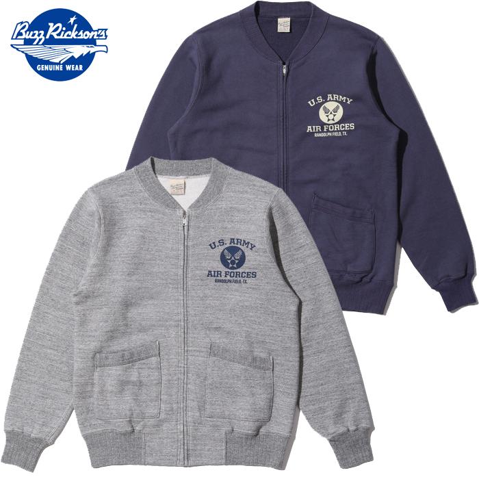 BUZZ RICKSON'S バズリクソンズ スウェット BR65601 SET-IN ZIP SWEAT